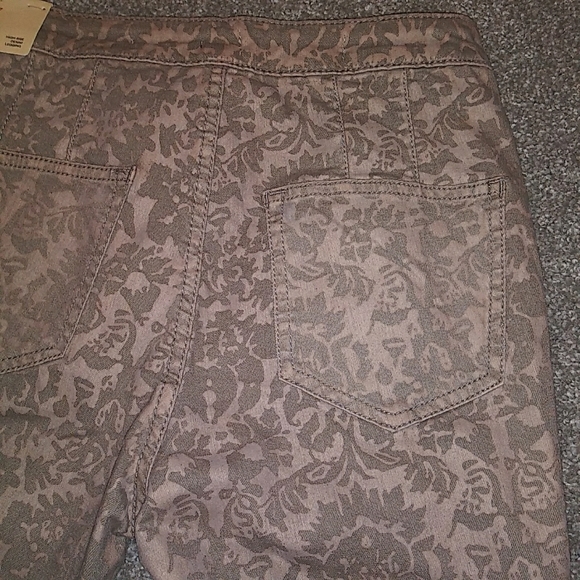 NWT Sz 27 Anthropologie Tapestry Seamed Jeggings - Picture 8 of 13